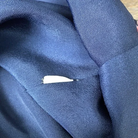 Forever 21 Floral Navy Small Halter Dress - Picture 8 of 9